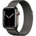 Apple Watch Montre connectée 41MM Acier Graph/Bouc Graph Mi Series7 C