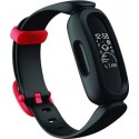 Fitbit Bracelet connecté Ace 3 noir et rouge sport