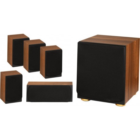 Advance Paris Pack enceinte Home Cinéma MAV 503 Walnut