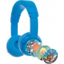 Buddyphones Casque BT BP PLAYP Bleu