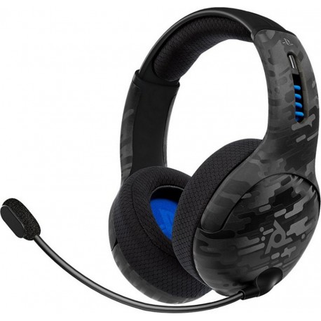 PDP Casque gamer LVL50 PS4 SANS FIL CAMO NOIR