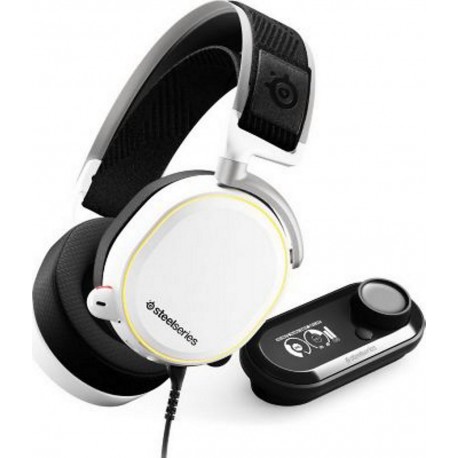 Steelseries Casque gamer Arctis Pro + GameDac Blanc PS4/PS5