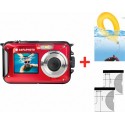 Agfaphoto Appareil photo Compact PACK REALISHOT WATERPROOF WP8000 Ro