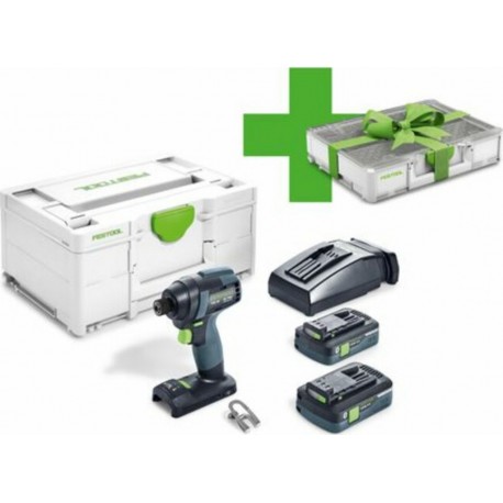 Festool Visseuse à chocs sans fil TID 18 HPC 4,0 I-Plus Organizer Edition 577426