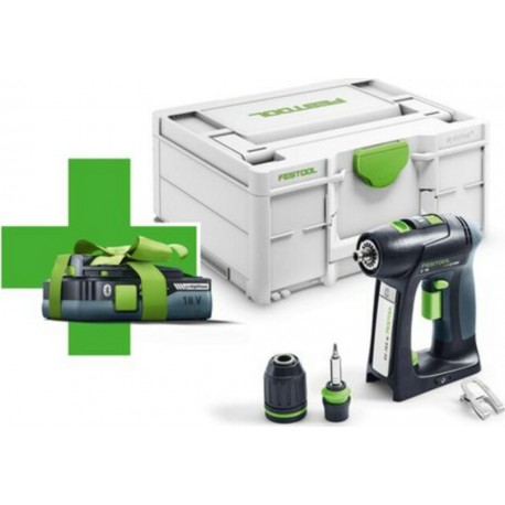 Festool Perceuse-visseuse sans fil C 18 Basic-Promo 2021