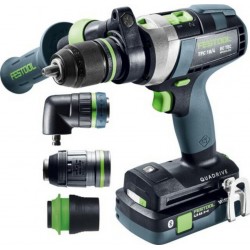 Festool Perceuse-visseuse à percussion sans fil TPC 18/4 5,2/4,0 I-Set/XL QUADRIVE 577248