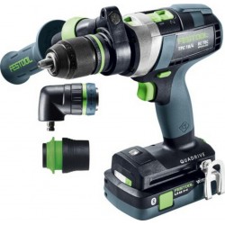 Festool Perceuse-visseuse à percussion sans fil TPC 18/4 5,2/4,0 I-Set QUADRIVE 577247