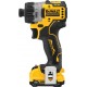 Dewalt Tournevis sans fil DeWalt (1/4) 12V / 2Ah DCF601D2-QW