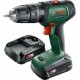 Bosch Perceuse-visseuse à percussion 2 vitesses sans-fil UniversalImpact 18V, 2x batteries et chargeur inclus 06039D4102