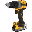 Dewalt Perceuse-visseuse sans fil DeWalt 18V XR (sans balais) incl. 2x batterie Powerstack (18 Volt / 1,7 Ah) avec technologie d