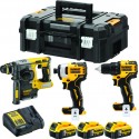 Dewalt Pack batterie combiné DeWalt 18 V / 5 Ah (3 pièces) DCK377P3T-QW