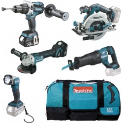 Makita batterie spéciale set 18 V DLX5034T