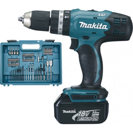 Makita Perceuse à percussion sans fil DHP453RFX4