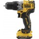 Dewalt Perceuse à percussion sans fil DeWalt 12V / 2Ah DCD706D2-QW