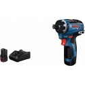 Bosch Tournevis sans fil GSR 12V-35 HX : 2xbatterie GBA 12V 3.0Ah, chargeur rapide 06019J9101