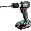 Metabo Perceuse à percussion sans fil SB 18 L BL, en coffret, 18V 2x2Ah Li-Ion + SC 30 602331500