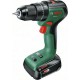 Bosch Perceuse-visseuse à percussion sans fil UniversalImpact 18V-60 : 2x PBA 18V 2.0Ah W-B 06039D7102