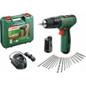 Bosch Perceuse-visseuse à percussion 2 vitesses sans-fil EasyImpact 1200, 2x batteries et chargeur inclus 06039D3105