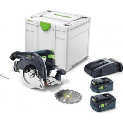 Festool Scie circulaire à capot basculant sans fil HKC 55 5,2 EBI-Plus-SCA 576165