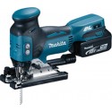 Makita Scie sauteuse à mouvement pendulaire sans fil 18 V / 5,0 Ah DJV181RT1J