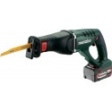 Metabo Scie sabre sans fil ASE 18 LTX metabo, Coffret, 18V 2x5.2Ah Li-Ion + ASC 55 602269650