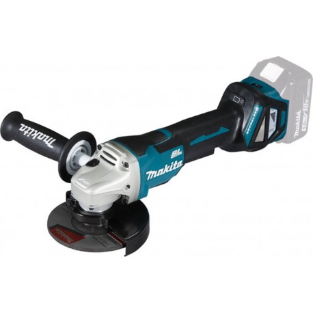 Makita Meuleuse d'angle sans fil 18,0 V avec interrupteur à palette (DGA515Z)