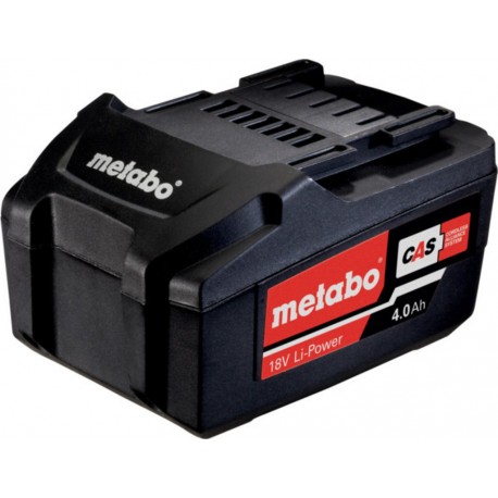 Metabo Pack batterie 18 V, 4,0 Ah, Li-Power, AIR COOLED 625591000