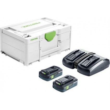 Festool Set Énergie SYS 18V 2x4,0/TCL 6 DUO 577109