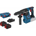 Bosch Marteau perforateur sans fil avec SDS plus GBH 18V-26 F avec 2 batteries 061191000E