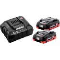 Metabo Set de base 2xLiHD 4,0 Ah SE 685191000