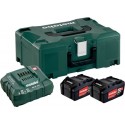 Metabo Basic-Set 2x4.0 Ah + ML 685064000