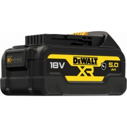 Dewalt Batterie de rechange DeWalt 18 volts / 5 Ah XR avec protection spéciale du boîtier contre les acides et les produits chim