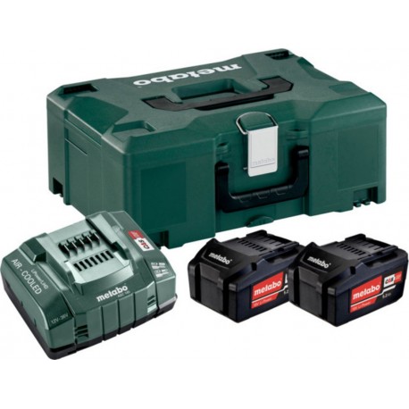 Metabo Set de base 2x5,2 Ah + metaBOX 145 (685065000)