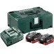 Metabo Basic-Set 2xLiHD 5.5 Ah ASC Ultra + ML 685077000