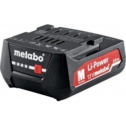 Metabo Batterie 12 V, 2,0 Ah, Li-Power, « AIR COOLED » metabo 625406000