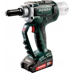 Metabo Pistolet à riveter sans fil NP 18 LTX BL 5.0 metabo, 18V 2x2Ah Li-Ion + ASC 55 619002500