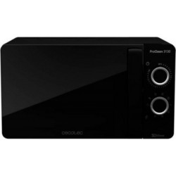 Cecotec Micro-ondes avec gril cecotec proclean 3130 noir, capacité de 20l, 700 w