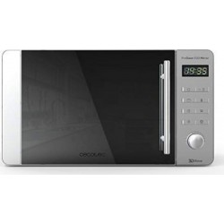 Cecotec Micro-ondes avec gril cecotec proclean 5120 mirror acier, 700 w, capacité de 20 l