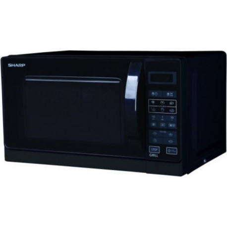 SHARP Sharr742bkw r-742bkw micro-ondes grill noir 25L 900W grill 1000W
