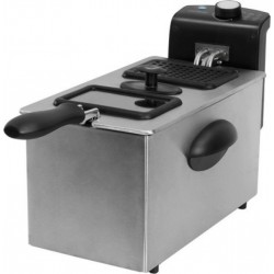 Cecotec Friteuse électrique cecotec cleanfry 3000 acier, 2180 w, 3 l, acier inox