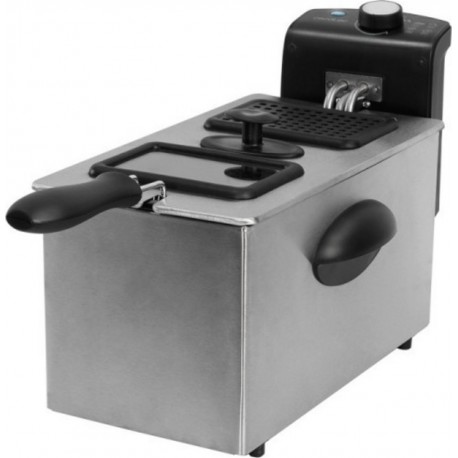 Cecotec Friteuse électrique cecotec cleanfry 3000 acier, 2180 w, 3 l, acier inox