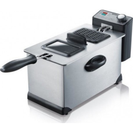 Severin Sev4008146009662 Friteuse 3l 2200W inox brossé - fr2431 Sev4008146009662
