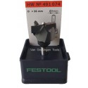 Festool Fraise pour ferrures HW avec queue de 8mm HW S8 D26