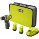 Ryobi Perceuse visseuse sans fil RCD1201-220S 12V-1.3Ah avec 2 Batteries