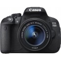 Canon Appareil Photo Reflex EOS 700D Noir + Objectif 18-55mm 18MP