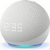 Amazon Assistant vocal Echo Dot 5 avec Horloge Blanc