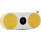 Polaroid Enceinte portable Music Player 2 - Yellow & White