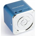 Music Man Enceinte SoundStation Bleu USB