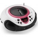 Lenco Radio CD SCD-38 USB Rose