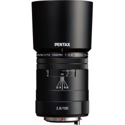 Pentax Objectif pour Reflex Plein Format HD DFA 100mm Macro f2.8 ED AW